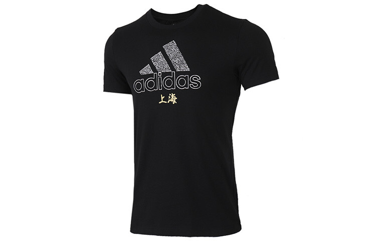 

Футболка мужская черная Adidas, черный