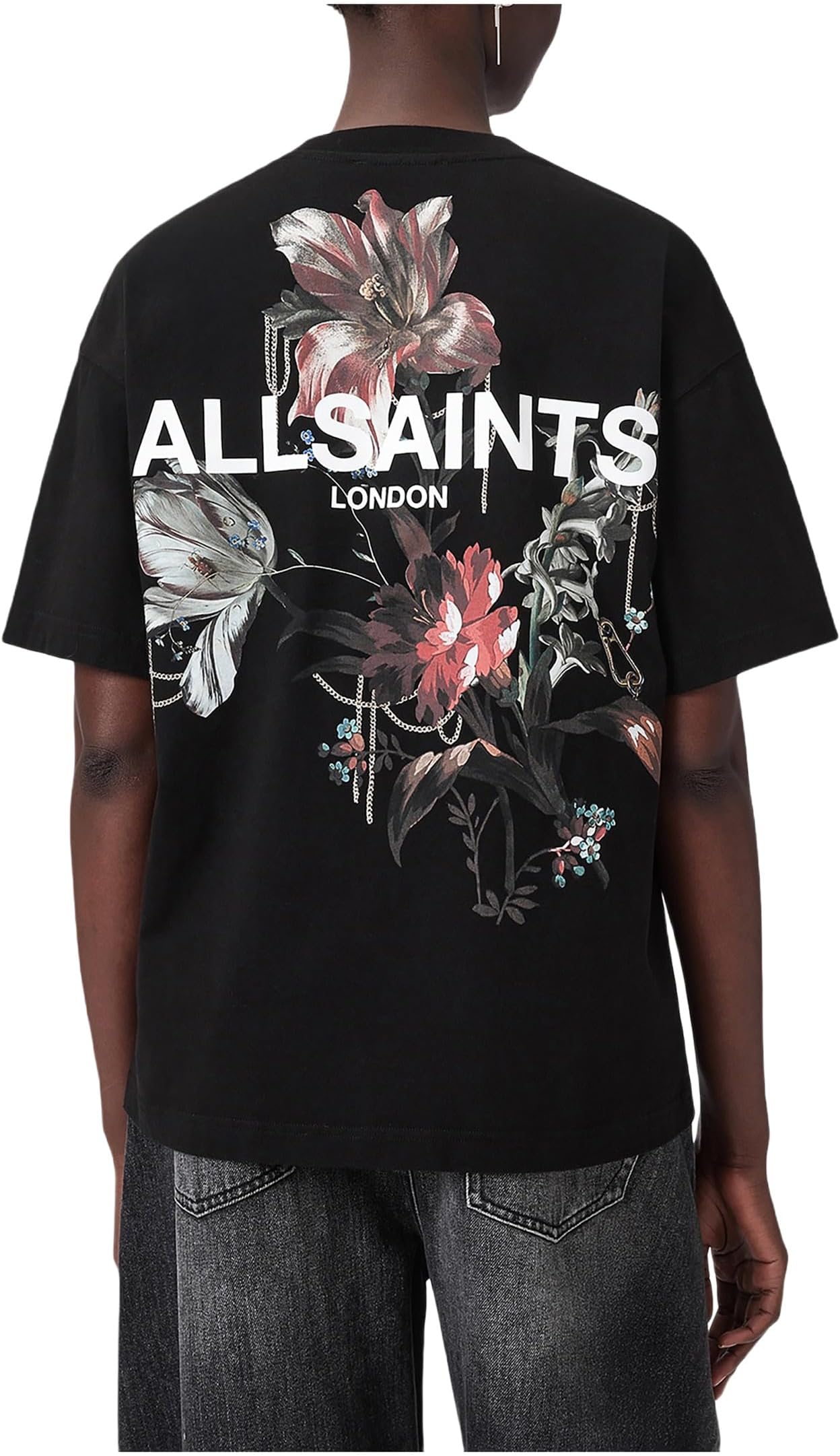 Женская футболка Ania Etta AllSaints, Black — фото 2