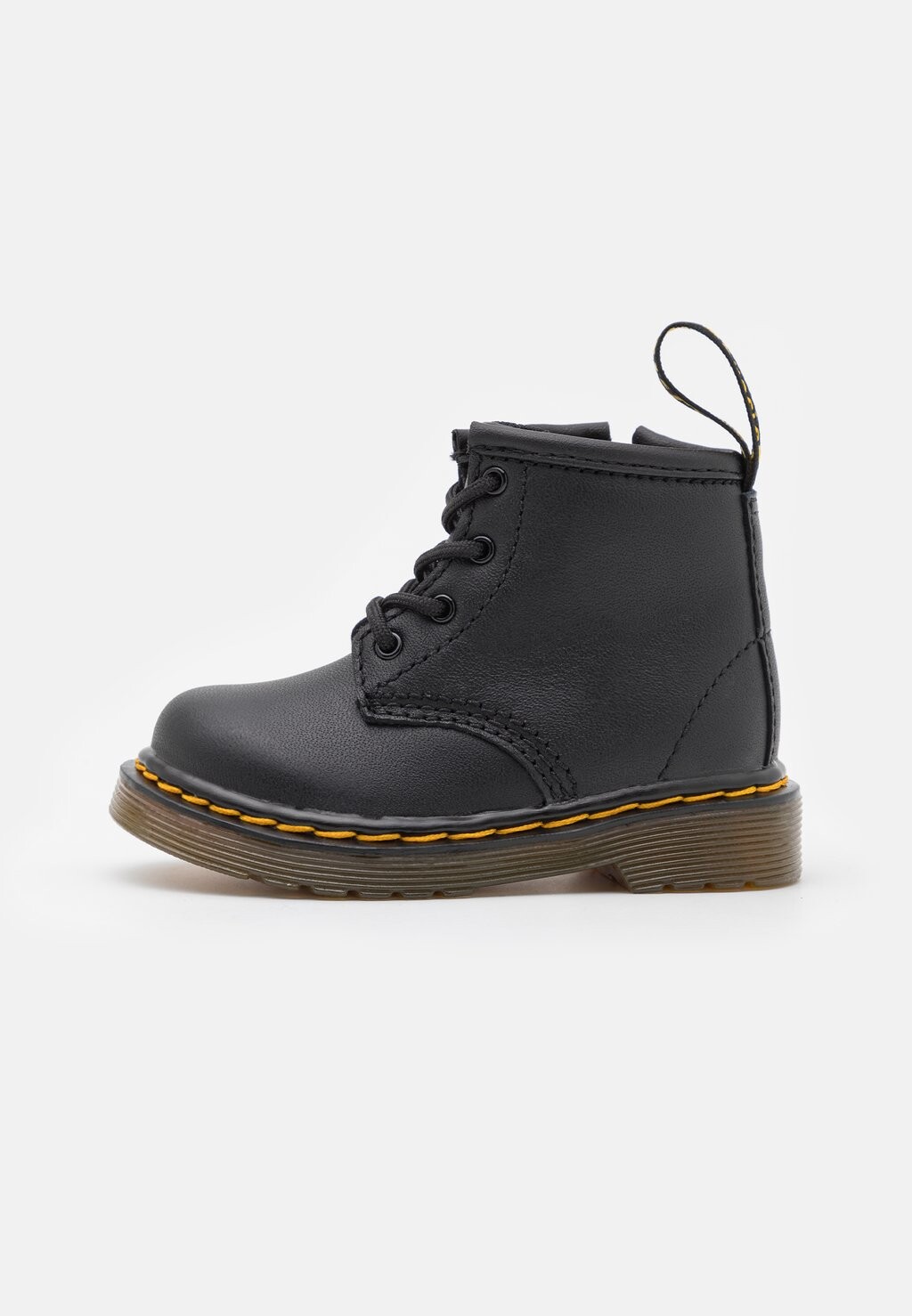 

Ботильоны на шнуровке Dr. Martens, цвет black softy