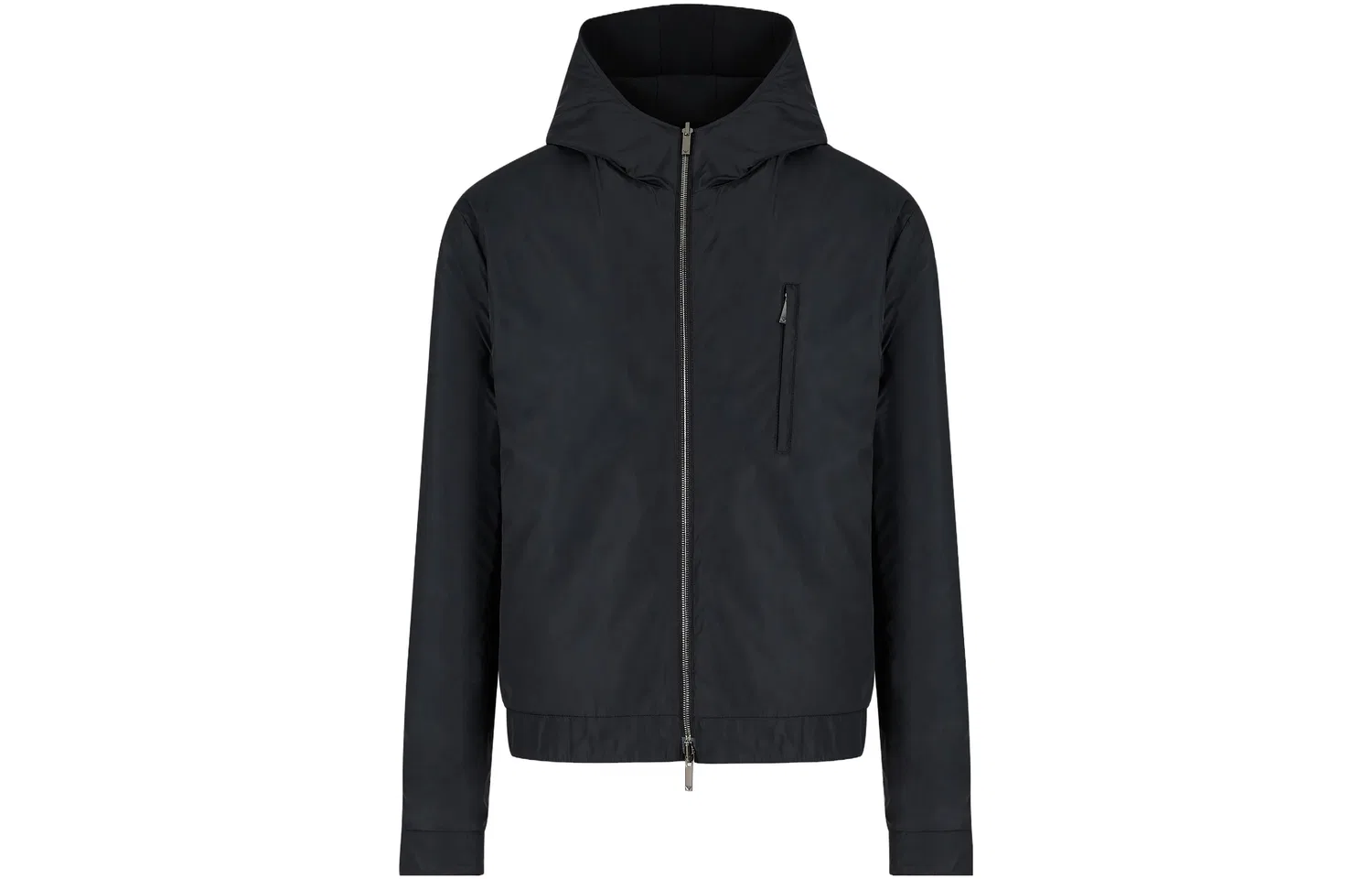 Куртка с капюшоном синяя Emporio Armani
