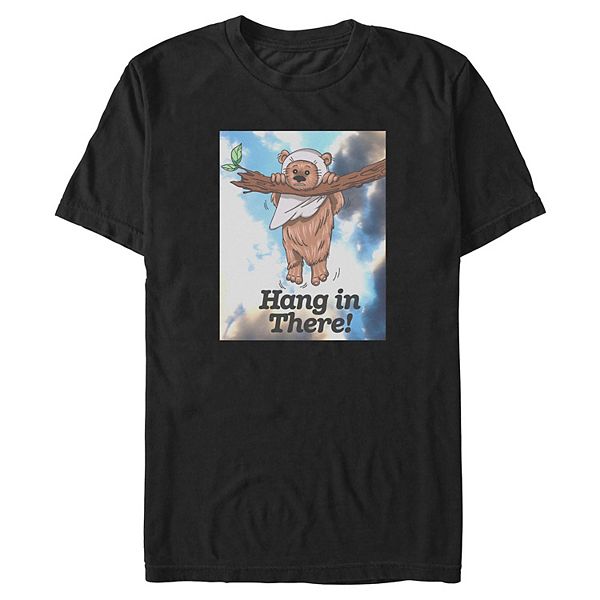 

Футболка с принтом Big & tall hang in there Star Wars