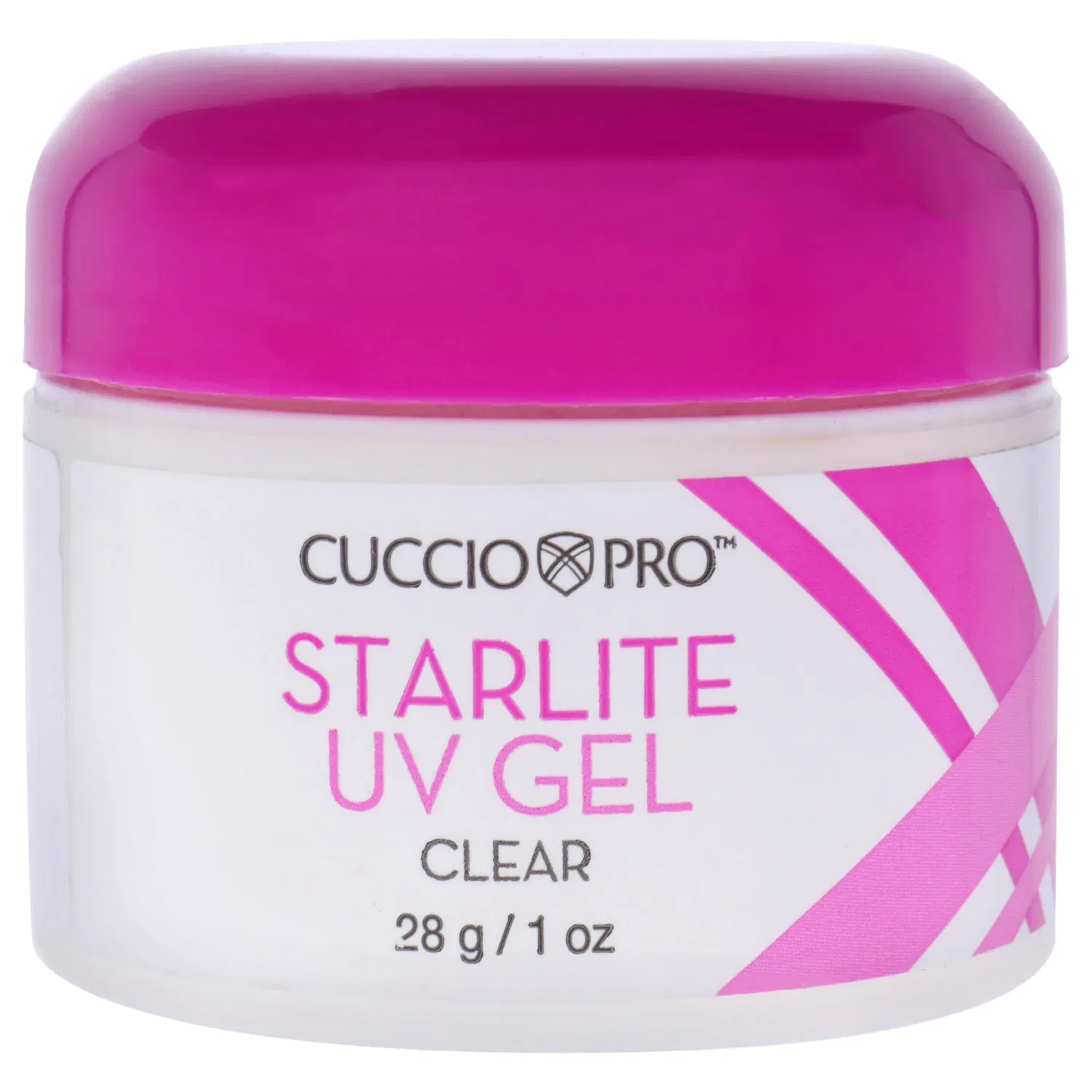 Гель для ногтей Starlite UV Gel - прозрачный от Cuccio Pro для женщин - 28 г, розовый