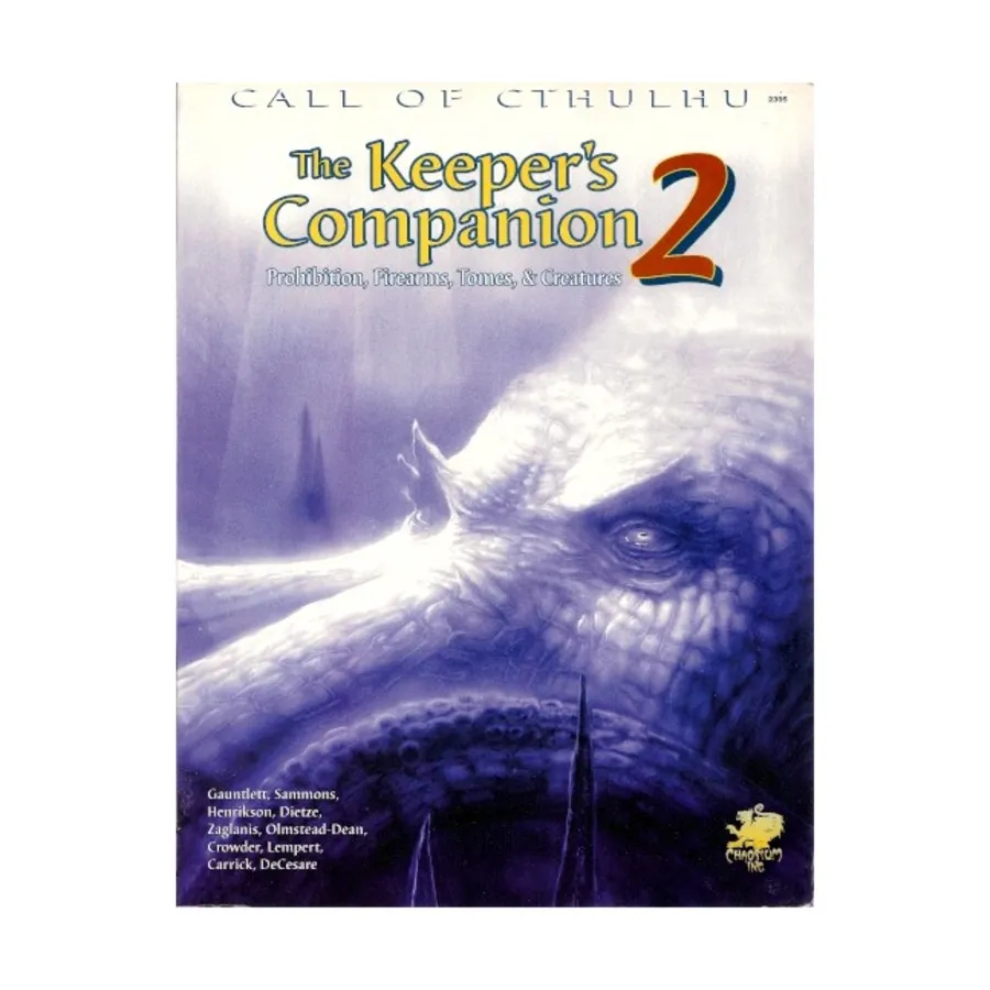 

Keeper's Companion 2, Call of Cthulhu - Rule, Source & Supplement Books (Chaosium 5.6-6th Editions), мягкая обложка