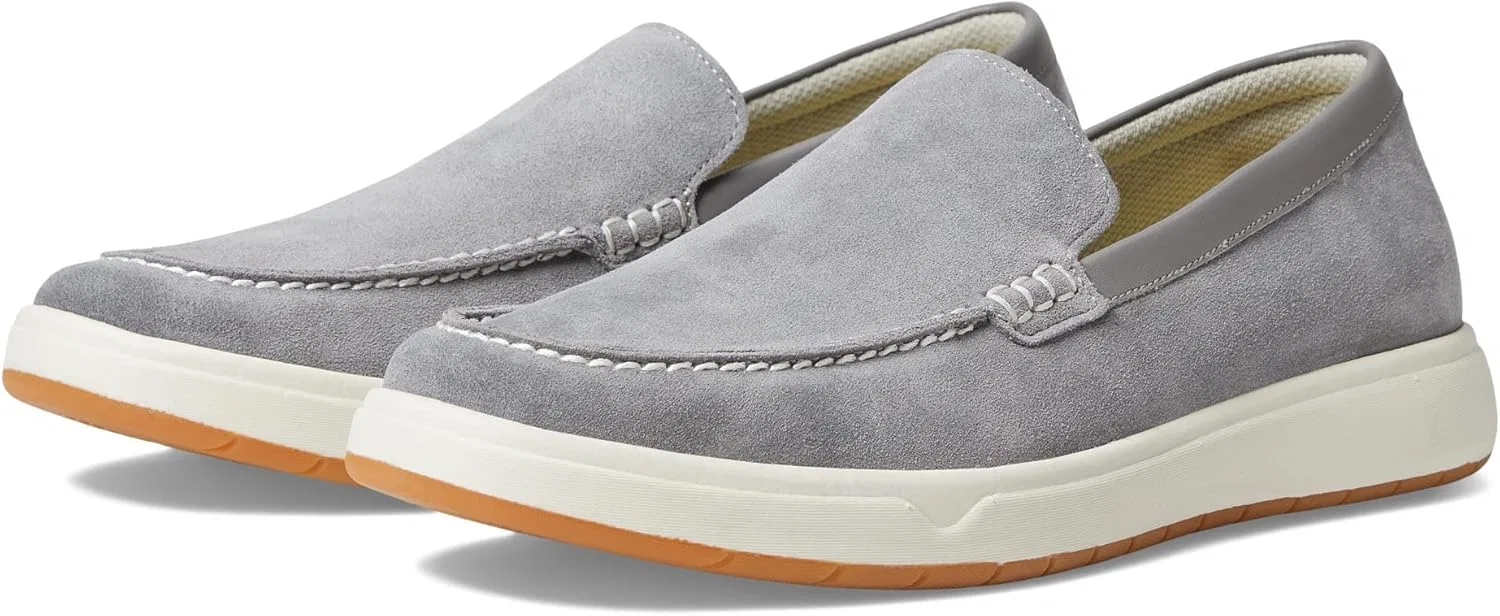 Лоферы с мыском Moc Toe Florsheim, серый