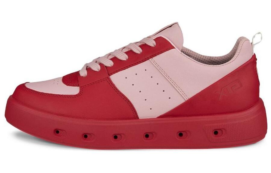 

Кроссовки ecco Skateboarding Shoes Women's Low-top Red, красный