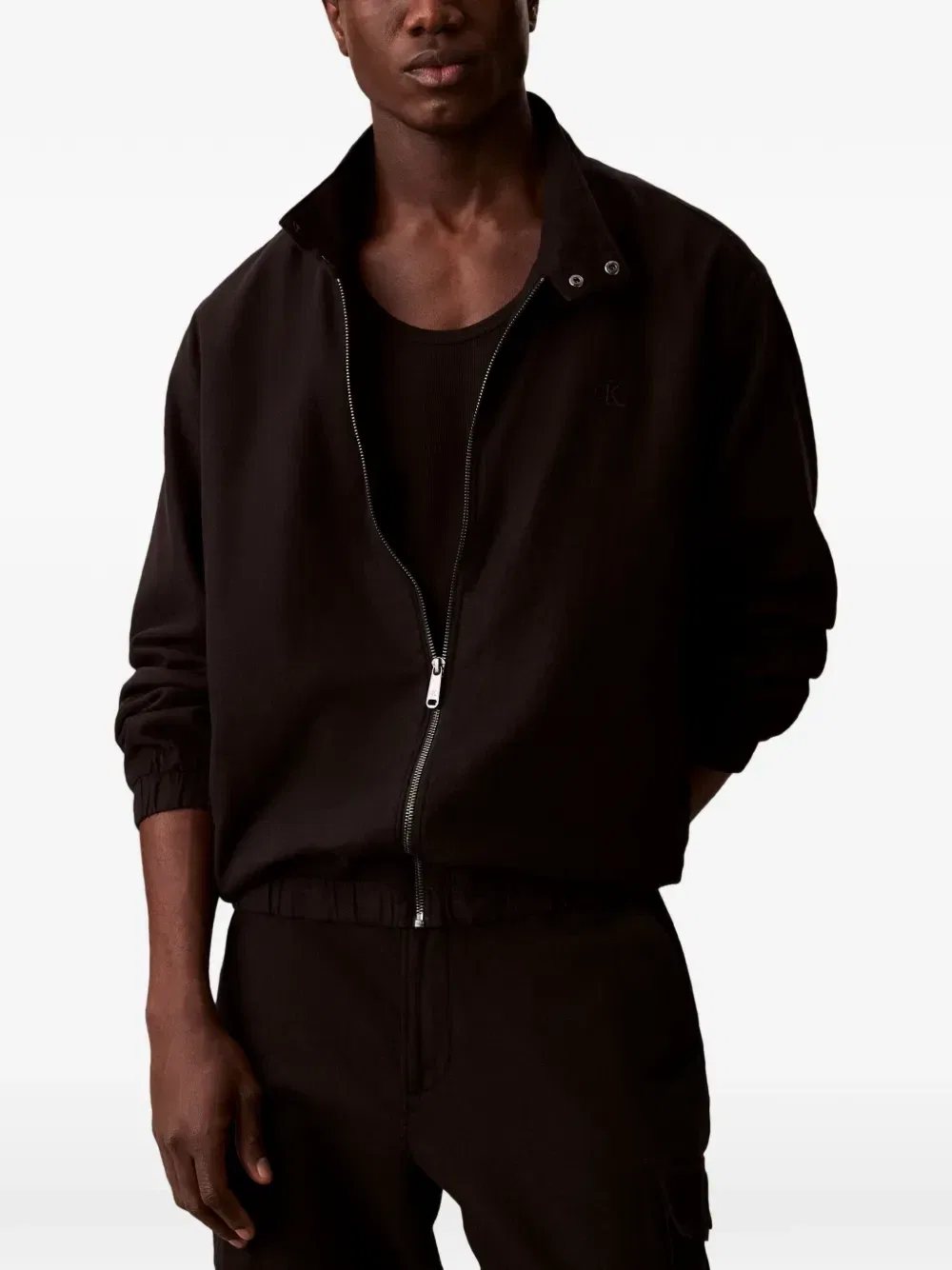 Куртка-бомбер Harrington Calvin Klein, черный — фото 3