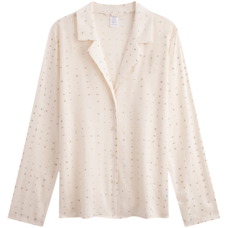 

Пижамный топ CALVIN KLEIN для женщин, LNB-Cow Ivory