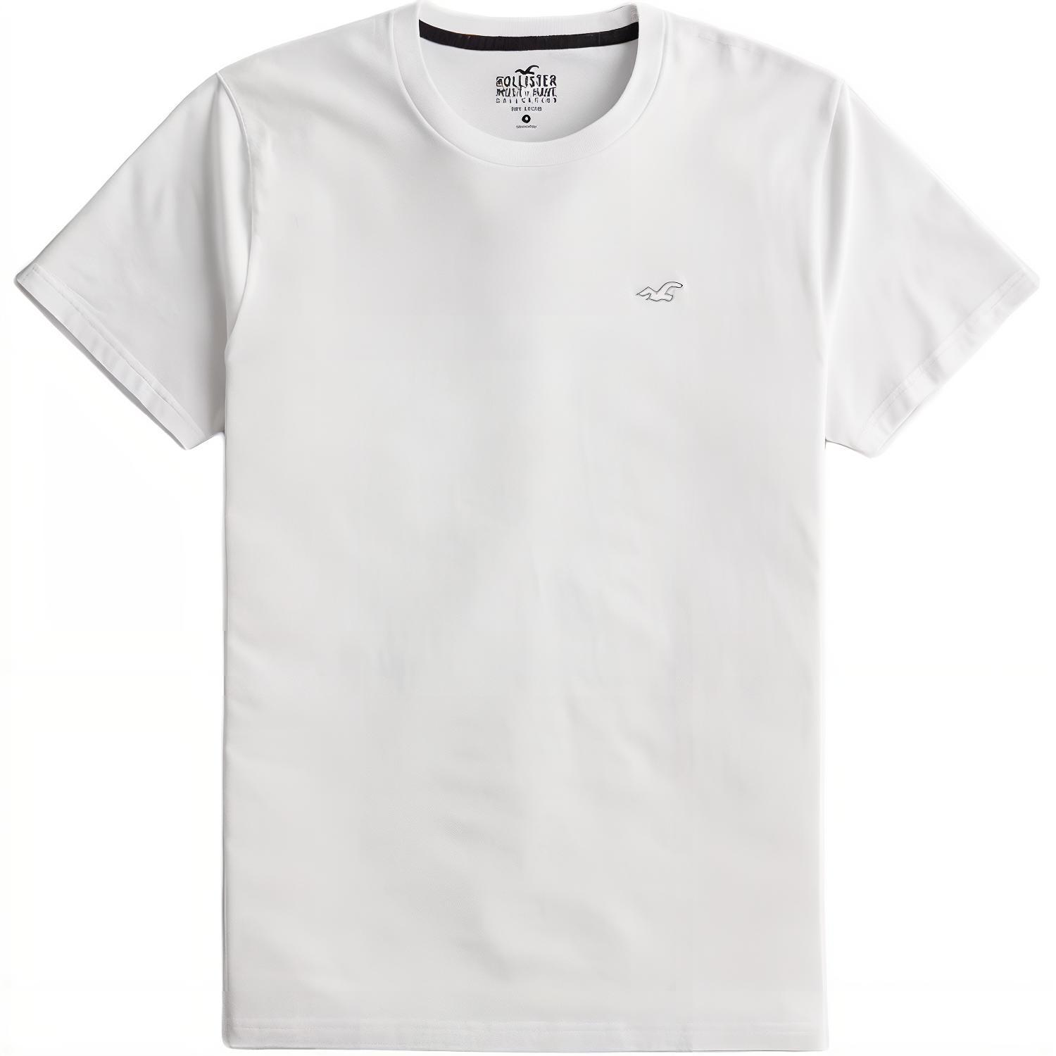 

Hollister Футболка мужская белая, Белый, Hollister Футболка мужская белая