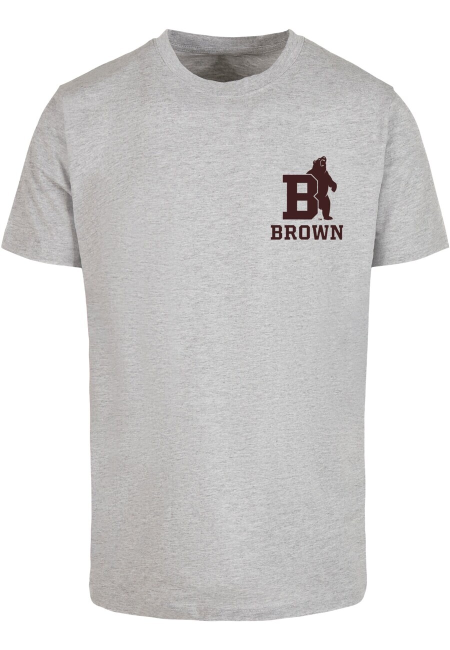 

Футболка Merchcode BROWN UNIVERSITY, серый