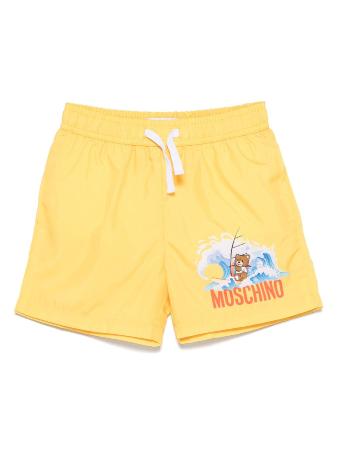

Moschino Kids плавки-шорты Teddy Bear, желтый
