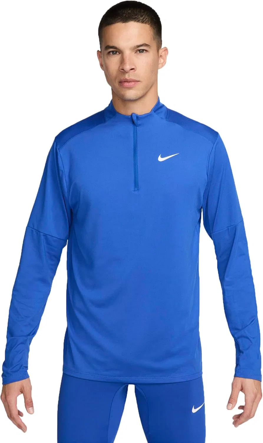 Топ с молнией Element 1/2 Dri-FIT от Nike, Royal