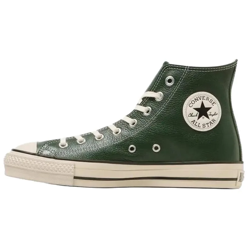 Converse All Star High top Skateboard Shoes Unisex Dark Green — фото 3