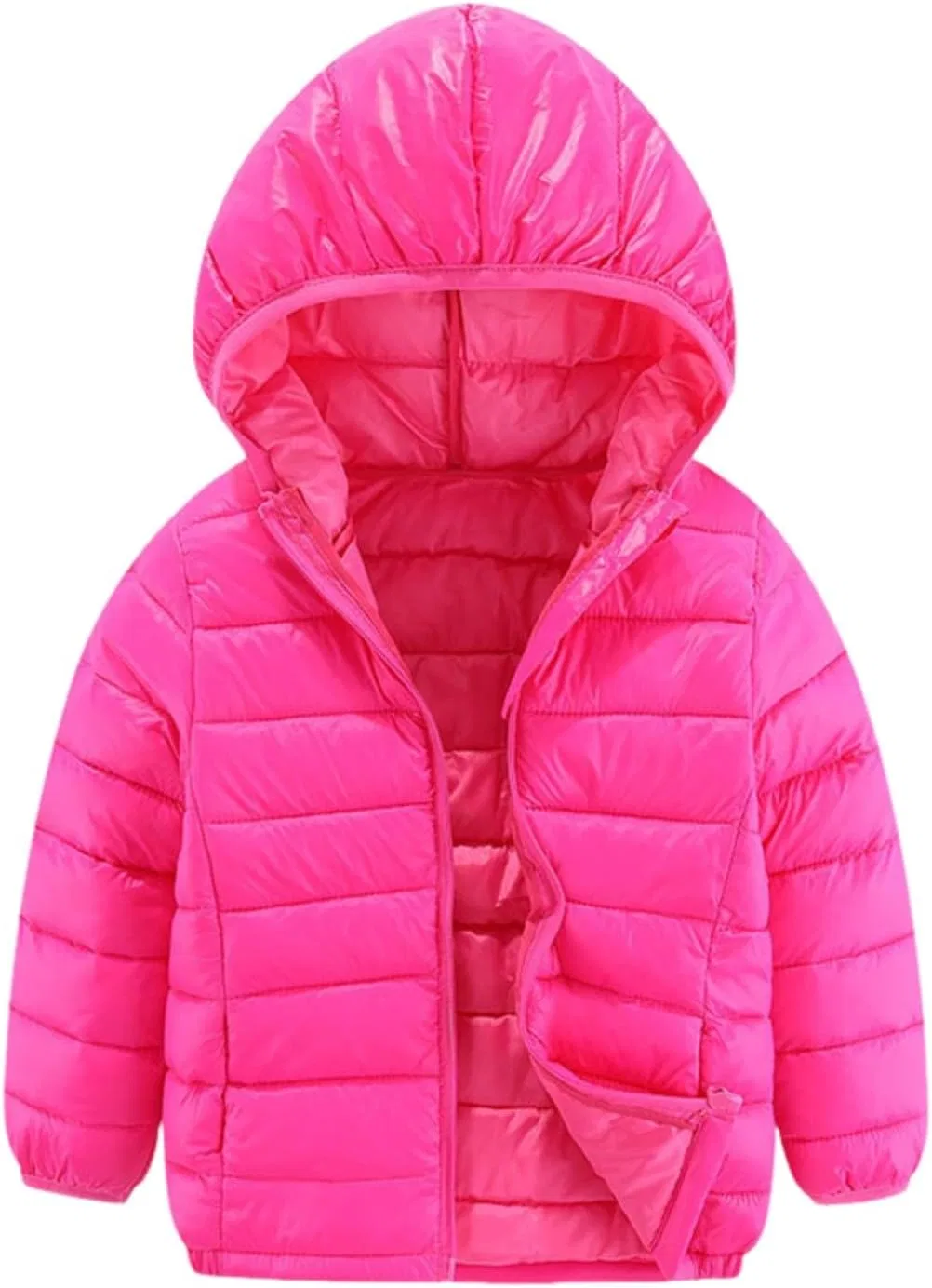 Куртка-пуховик детская утеплённая Generic, Hot Pink