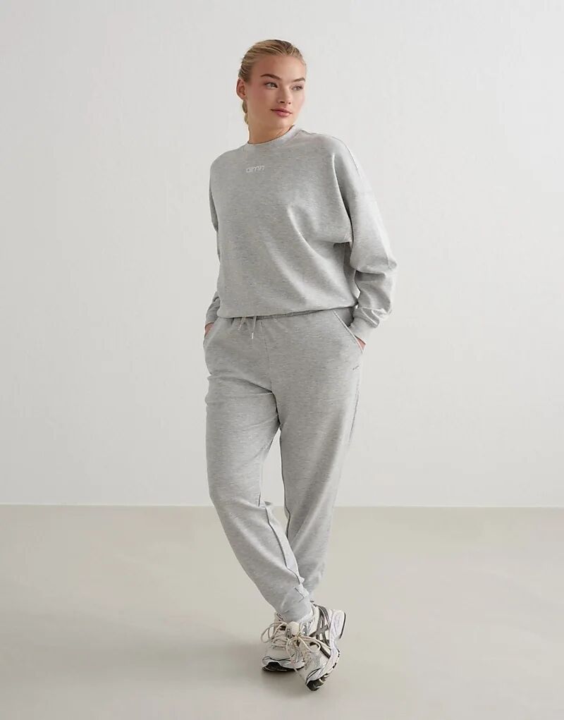 

Удобные брюки из модала Aim'n Light grey меланж светло-серого цвета