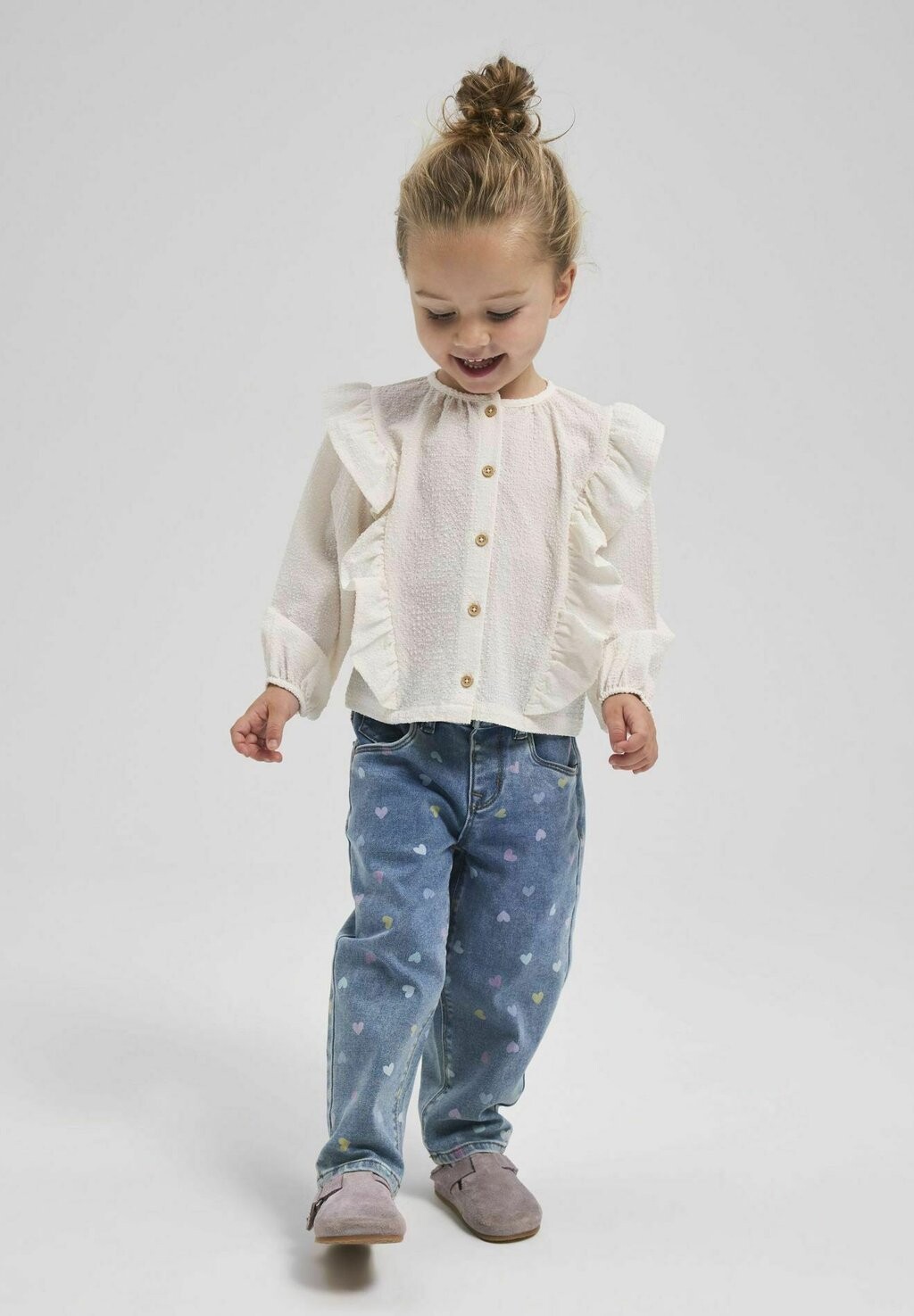 

Джинсы прямого кроя Name it, цвет medium blue denim