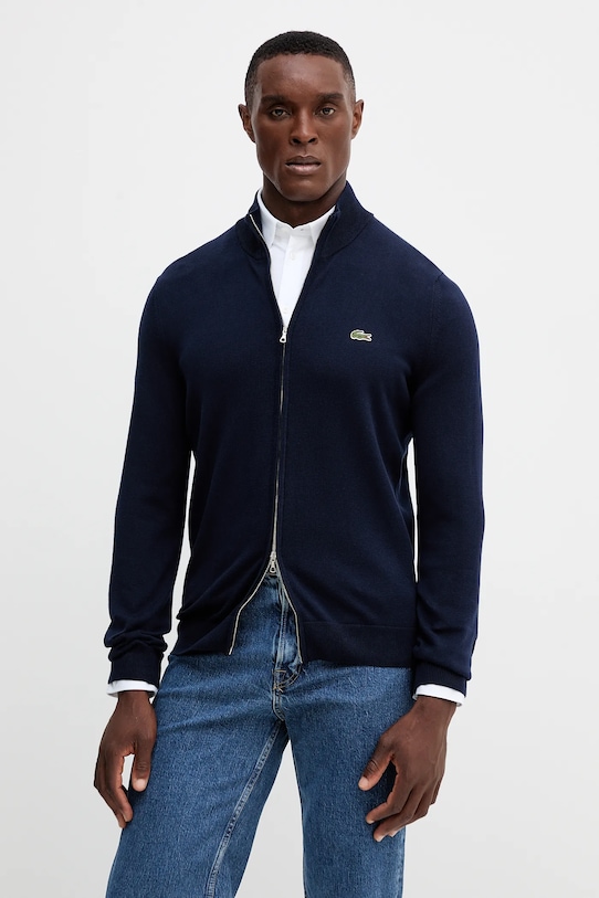 

Кардиган Lacoste, темно-синий