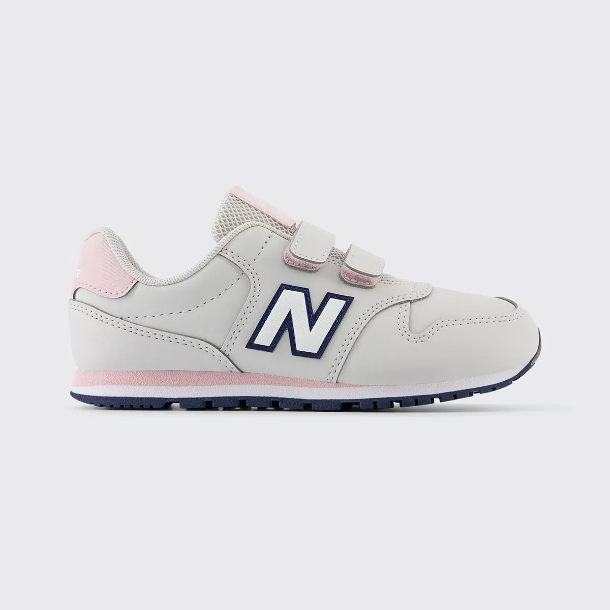 

Детские повседневные кроссовки New Balance 500, светло-серый/розовый