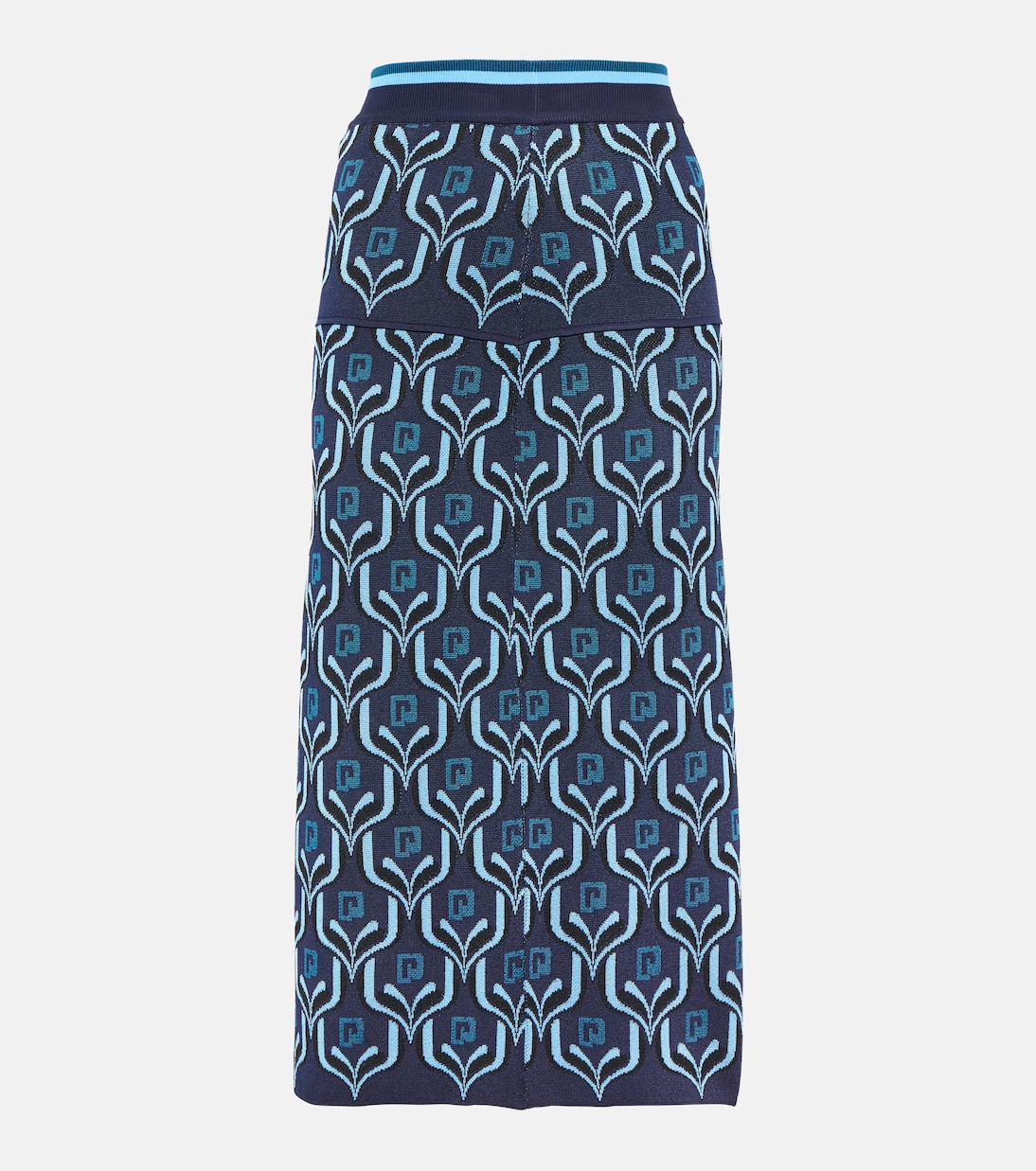 

Юбка макси из жаккарда Rabanne, Blue Jacquard Paco