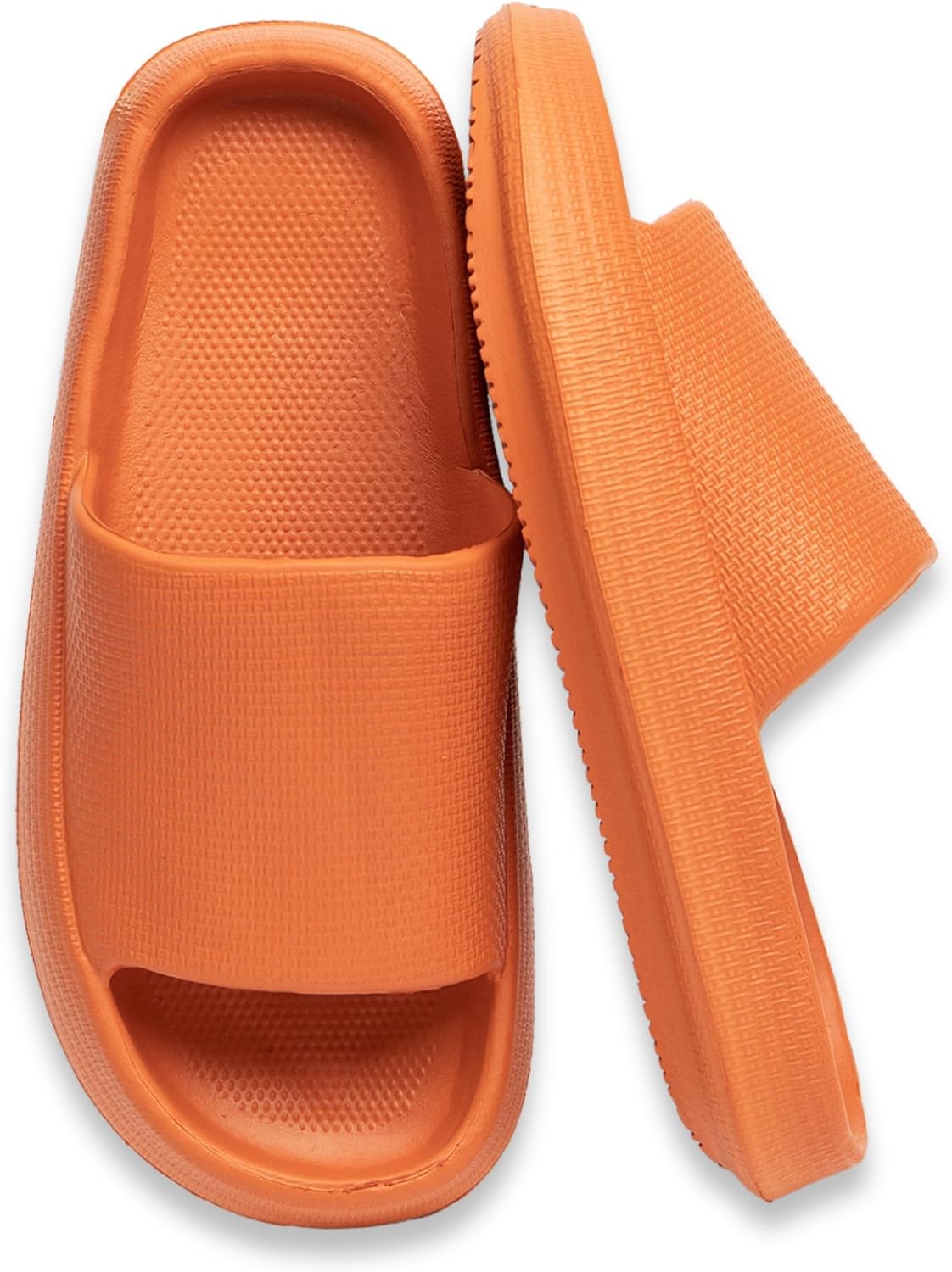 

Сандалии BERANMEY EVA для женщин и мужчин, унисекс шлепанцы, легкие домашние тапочки, толстая подошва для дома и ванной, оранжевый