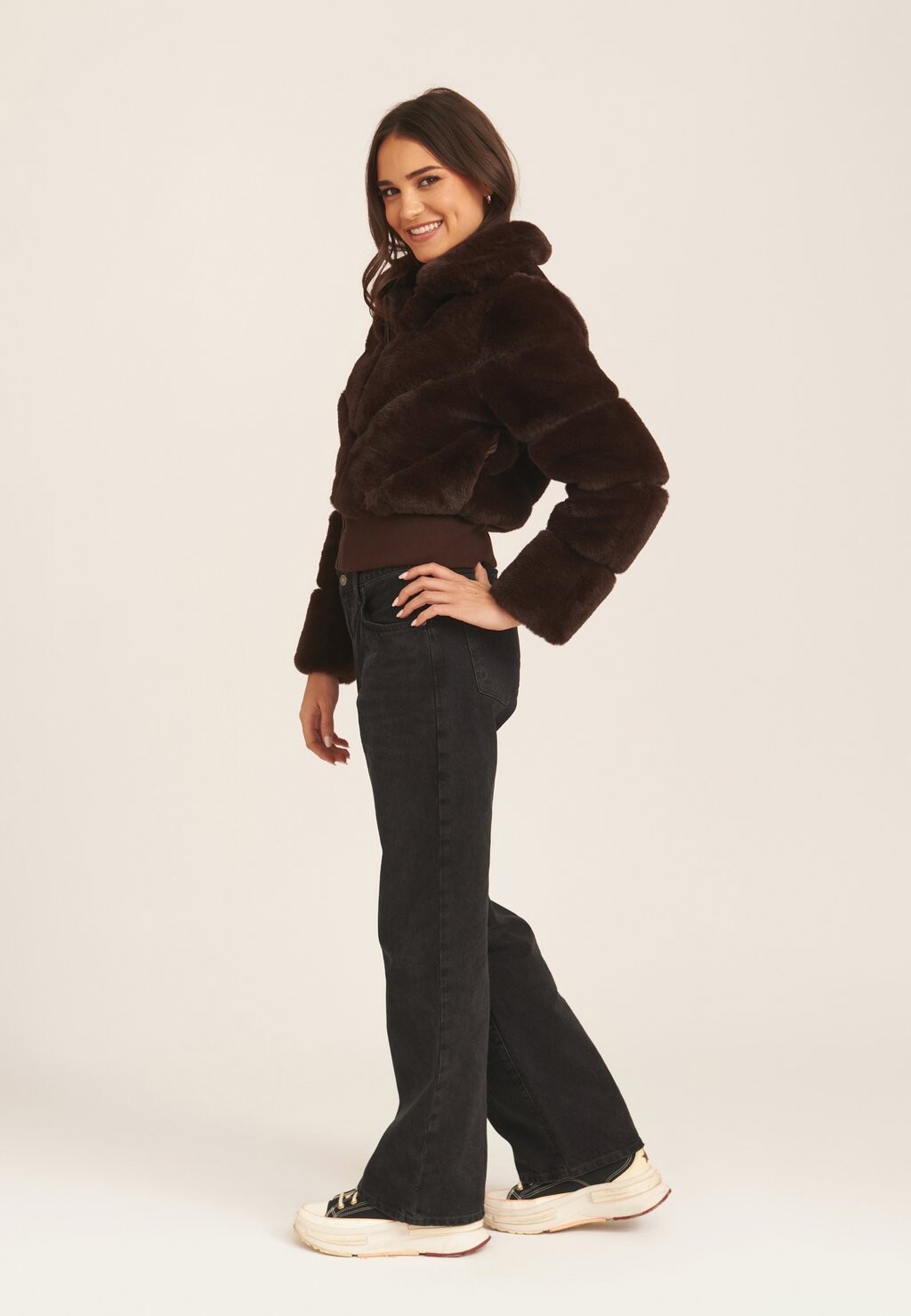 

Зимняя куртка ZIP FRONT GINI LONDON, коричневый