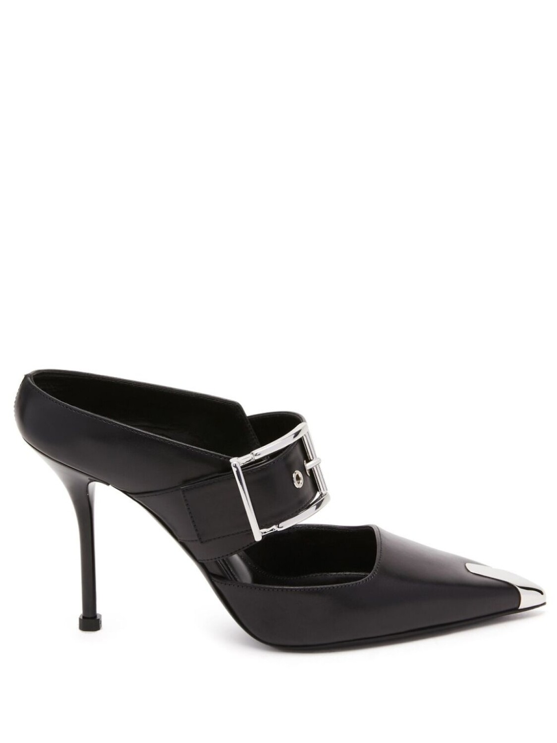 

Alexander McQueen мюли Punk 90, черный
