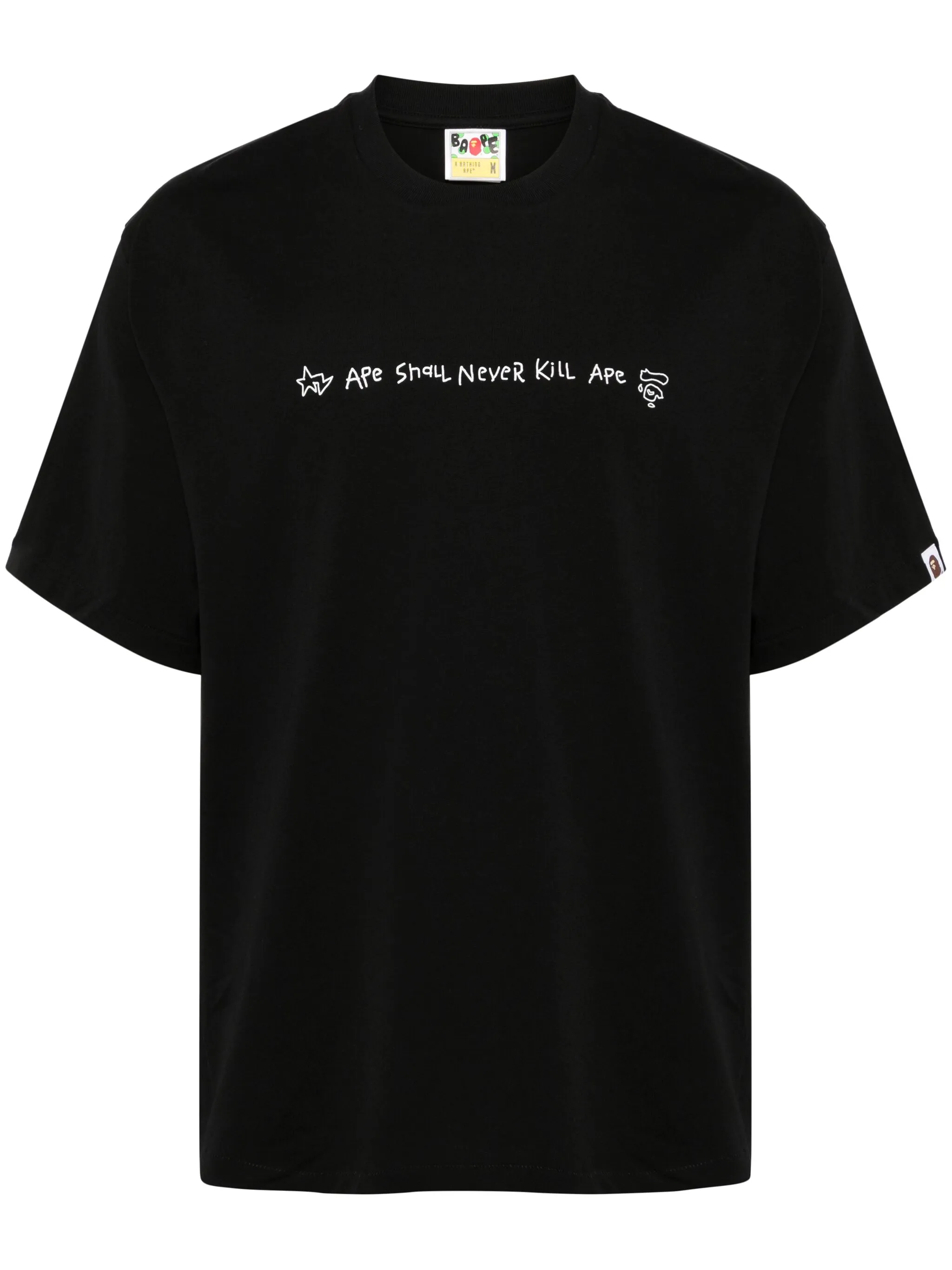 

Футболка с логотипом A Bathing Ape, черный