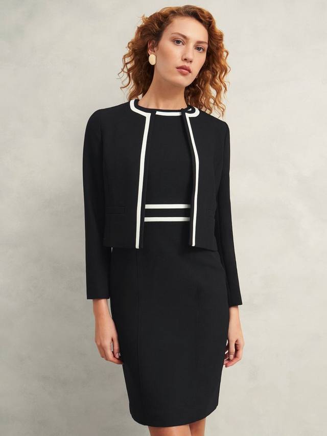 

Куртка nory contour jacket Hobbs, цвет Black/Ivory