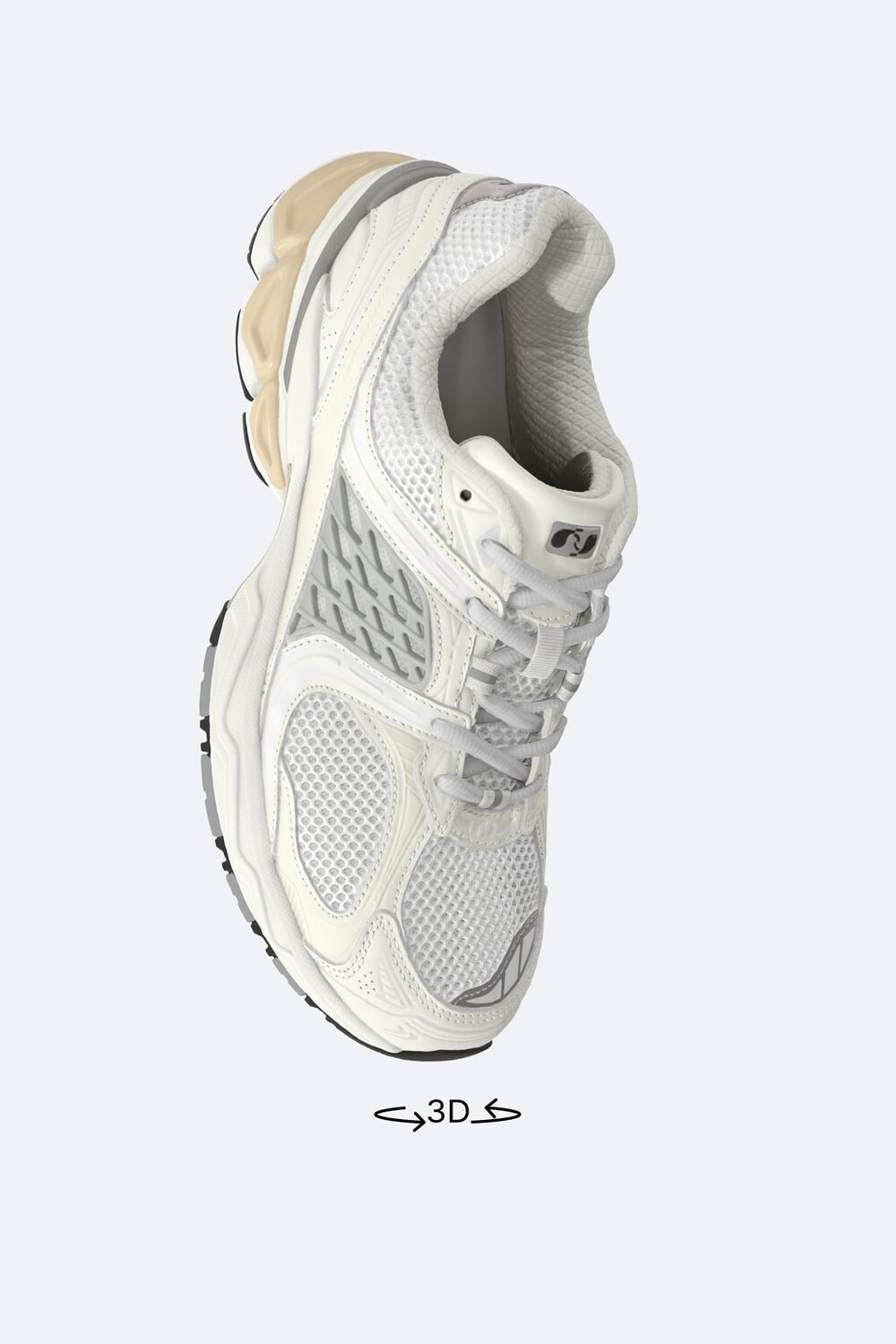 Кроссовки origins 001 ZARA, белый