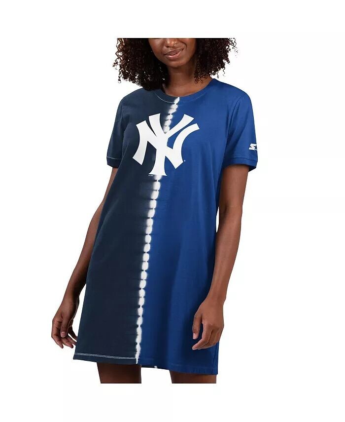 

Женское платье Royal New York Yankees Starter, темно-синий