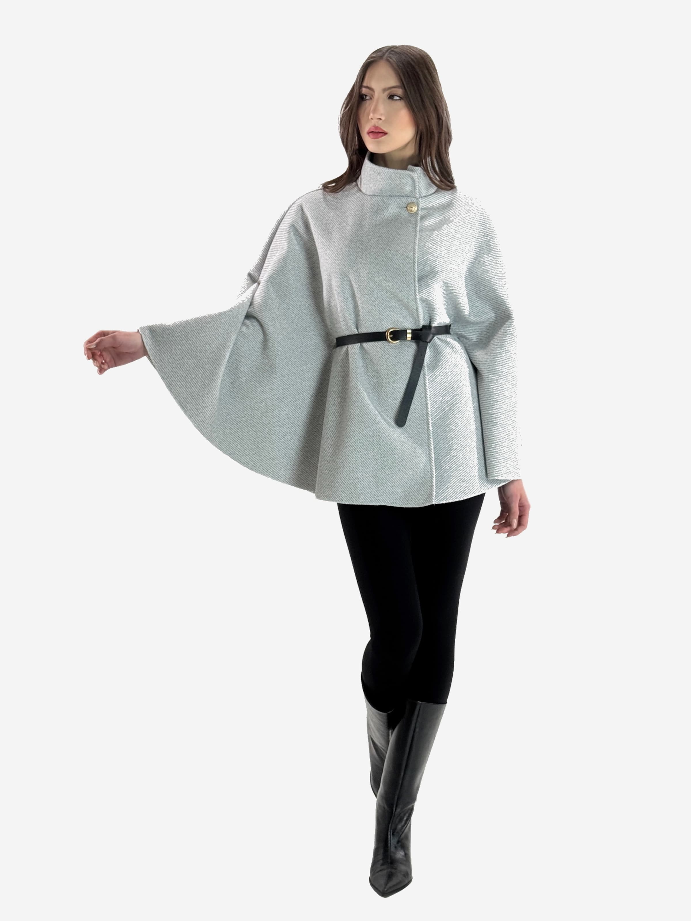 

Elara Демисезонное пальто в сером, светло-сером цвете