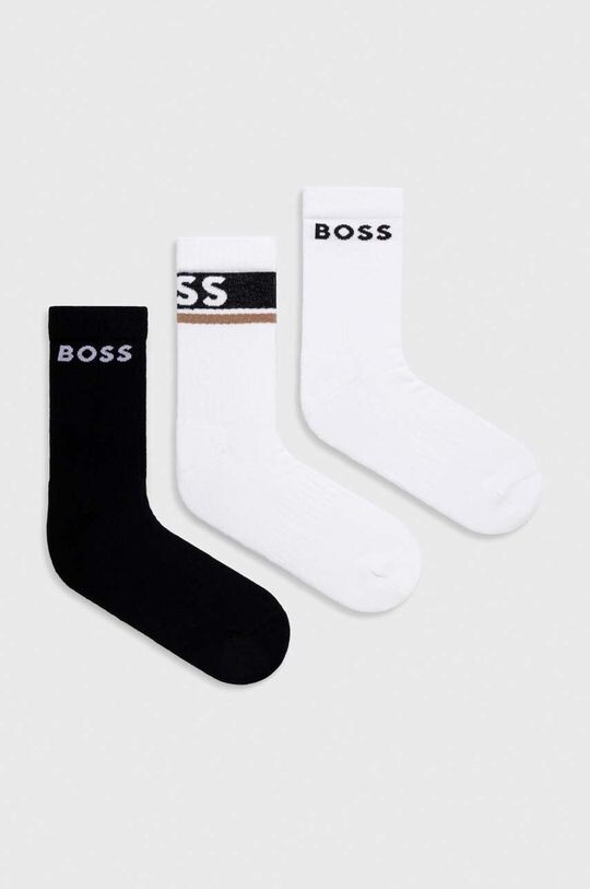 

Носки BOSS, 3 пары Boss, мультиколор