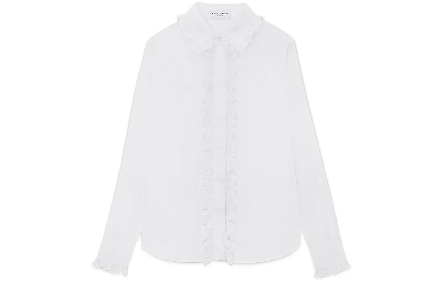 

Рубашка женская белая Saint Laurent