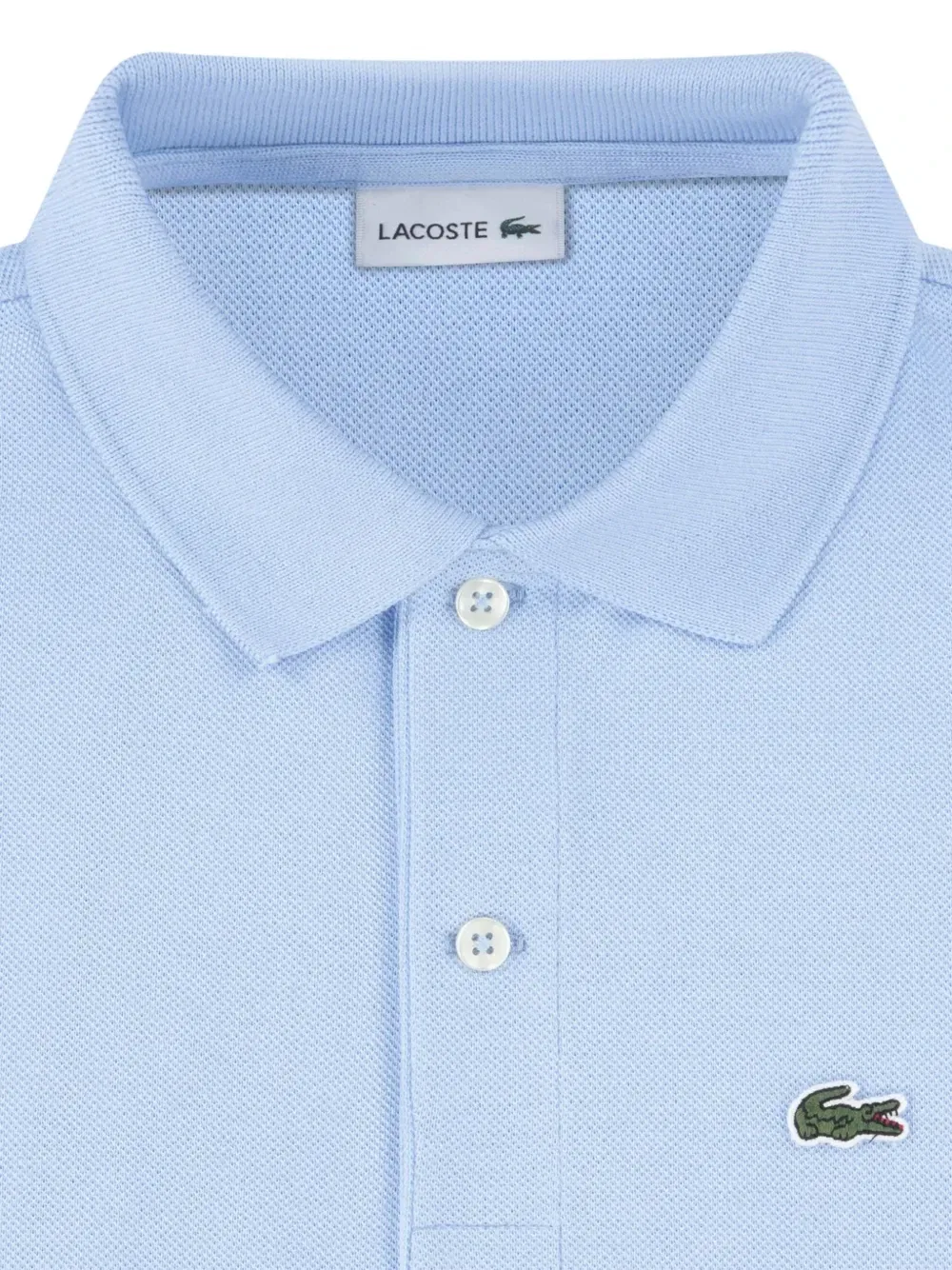 Рубашка поло с логотипом Lacoste Kids, синий — фото 3