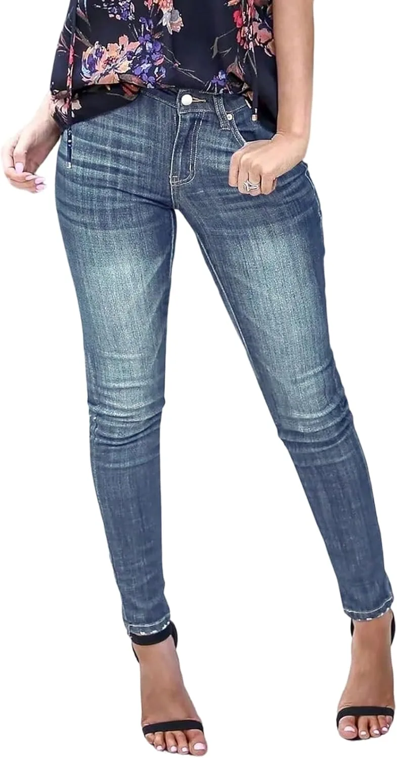 Скинни джинсы-джеггинсы для женщин Stretch Slim