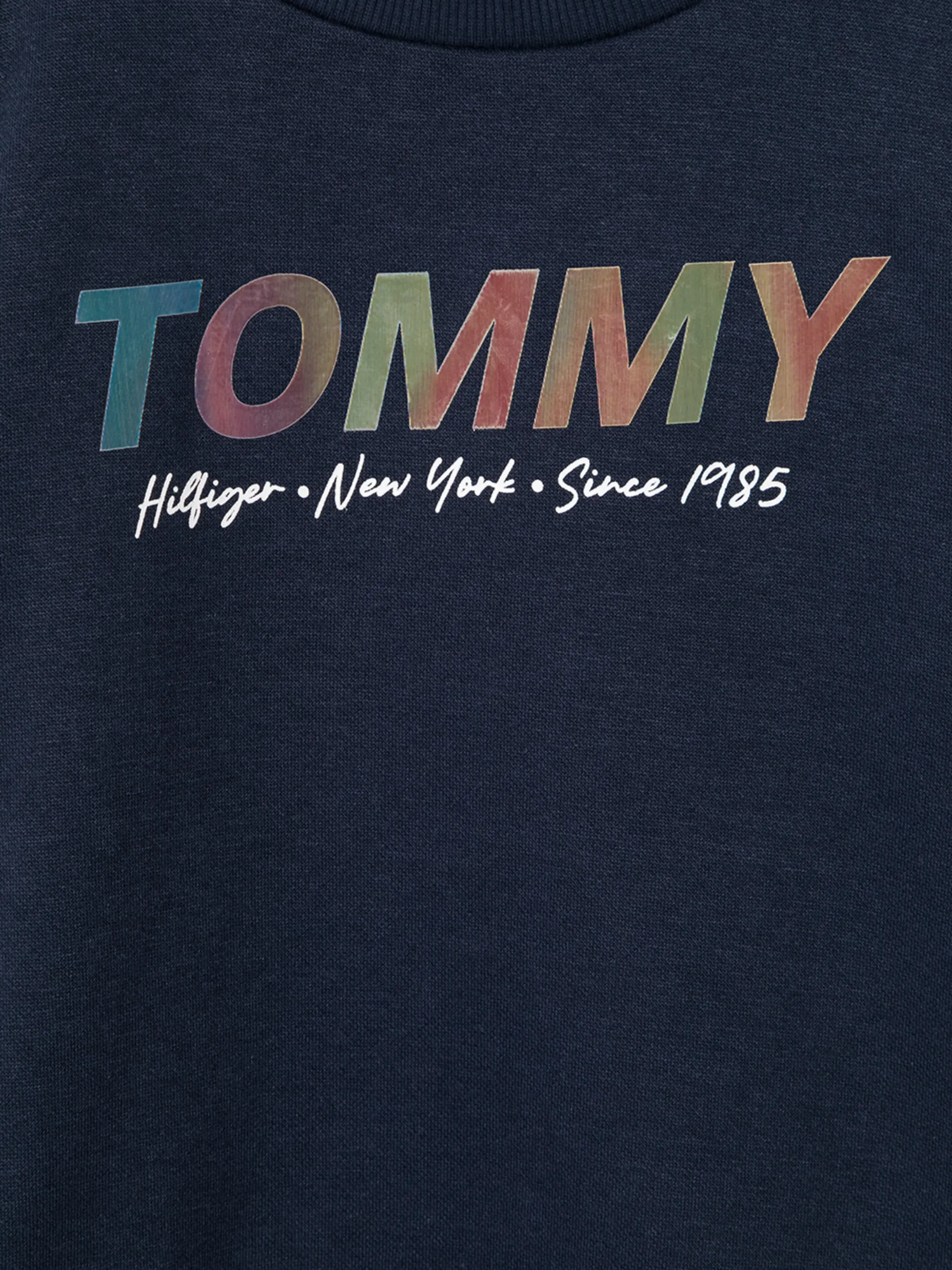Платье-толстовка с логотипом Tommy Hilfiger Junior, синий — фото 3