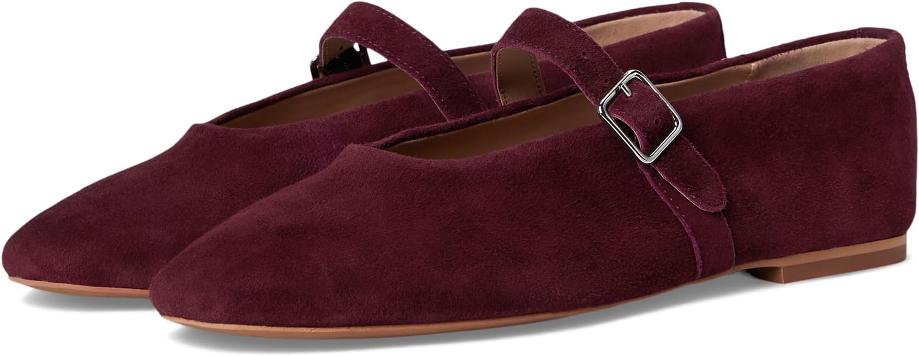 Балетки Steve Madden Dreaming, цвет Burgundy Suede