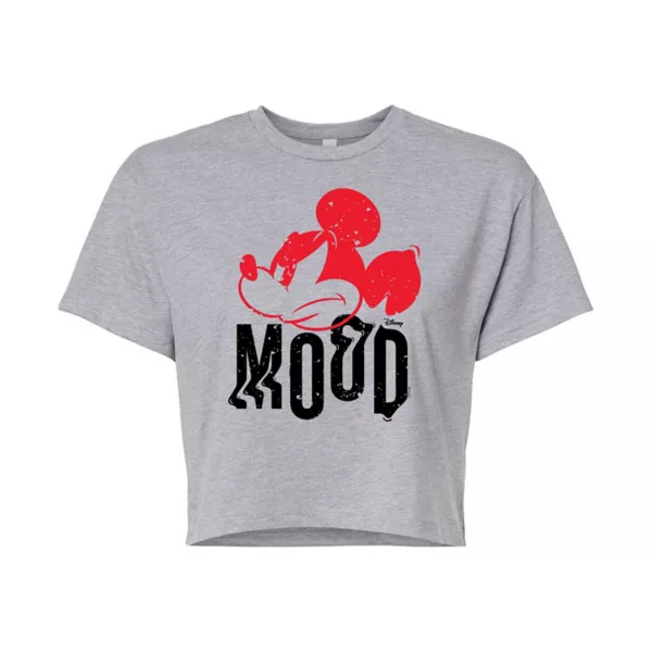 

Футболка с принтом Mickey Mood для девочек Mickey Mouse & Friends Disney, серый