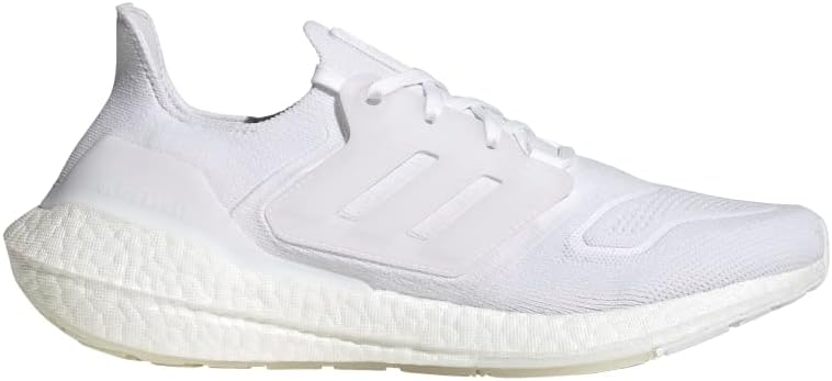 Мужские беговые кроссовки adidas Ultraboost 22, белый/черный — фото 2