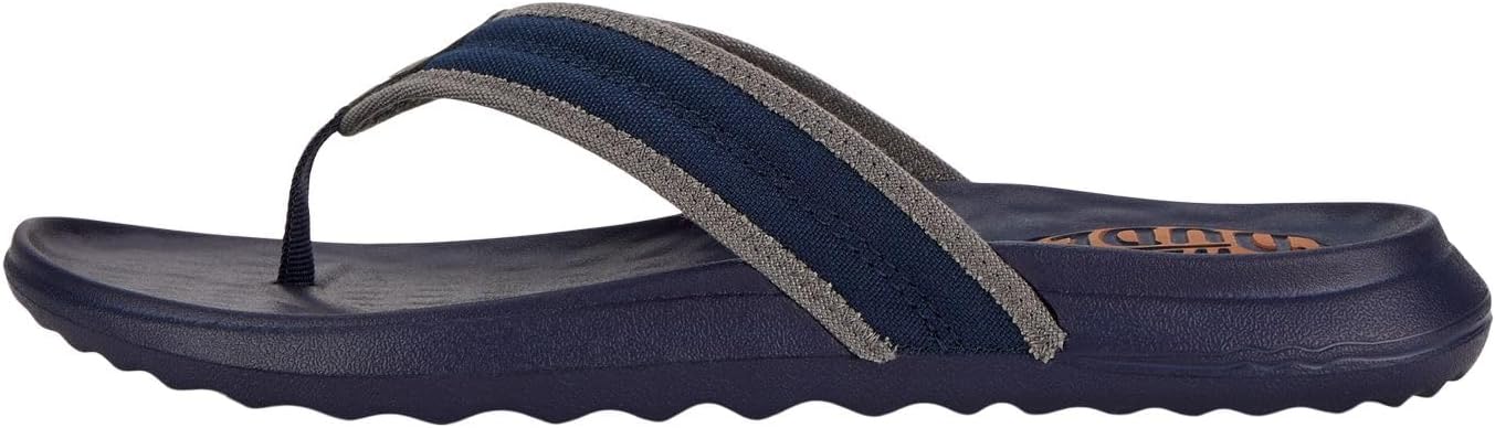 

Мужские сандалии-шлепанцы HEYDUDE Myers Flip Classic Black/Black, темно-синий