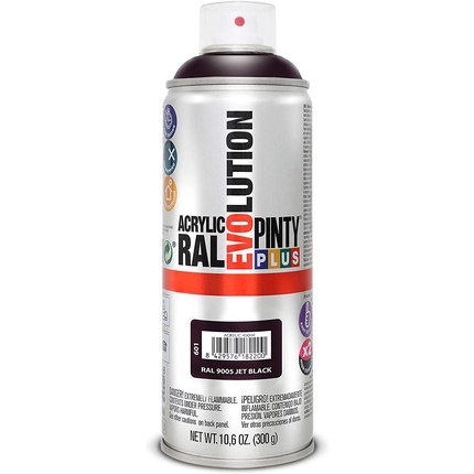 

601 Бомба 400 мл Черный Ral 9005 Глянцевый Pinty