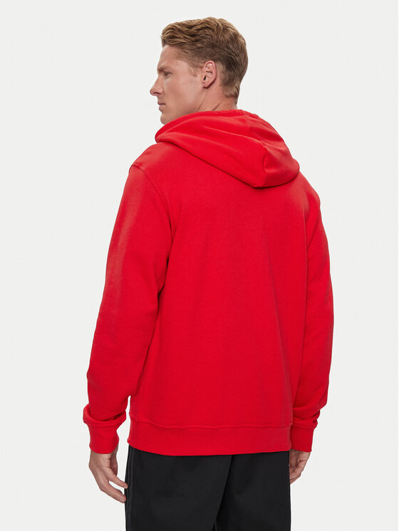 Свитшот loose fit Graphic IZ4835 Adidas, красный — фото 3