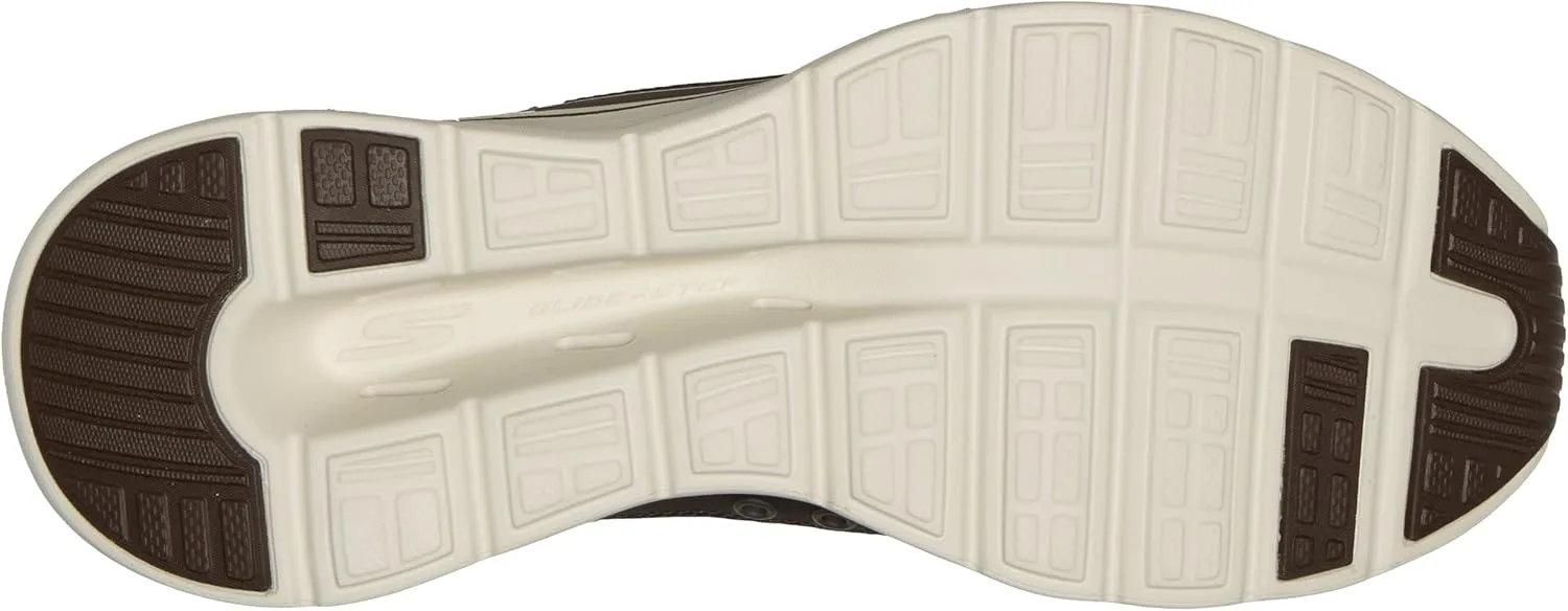 Мужские кроссовки Skechers Go Walk Glide-Step 2.0 Cozy Walker, коричневый/бежевый — фото 2