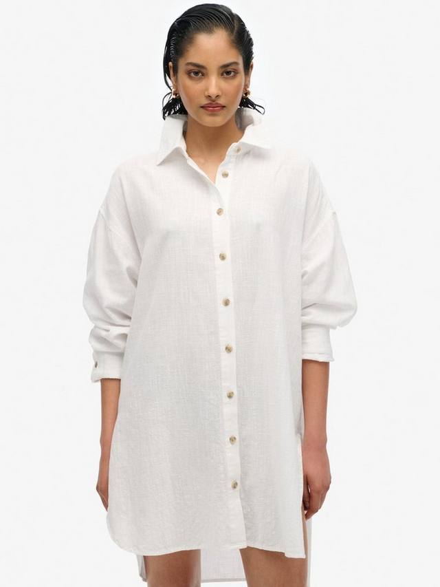 

Длинная пляжная рубашка Ibiza Superdry, Optic