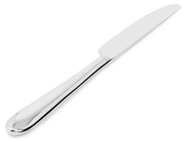 

Нож десертный nuovo milano Alessi, серебряный