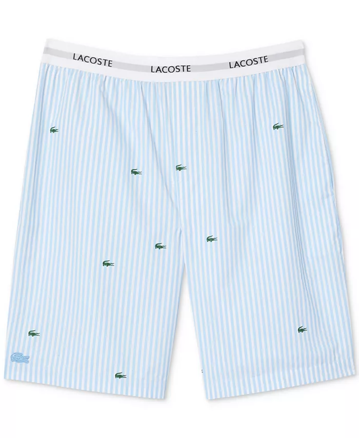 

Мужские пижамные шорты для отдыха Lacoste, синий