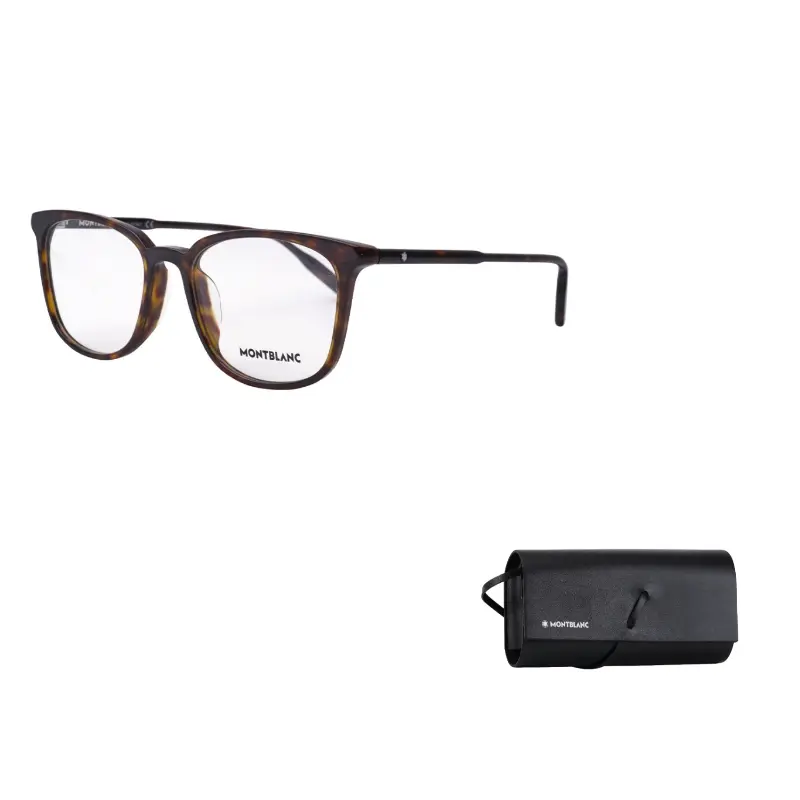 

MONTBLANC Оправы для очков мужские нестандартной формы, Tortoiseshell