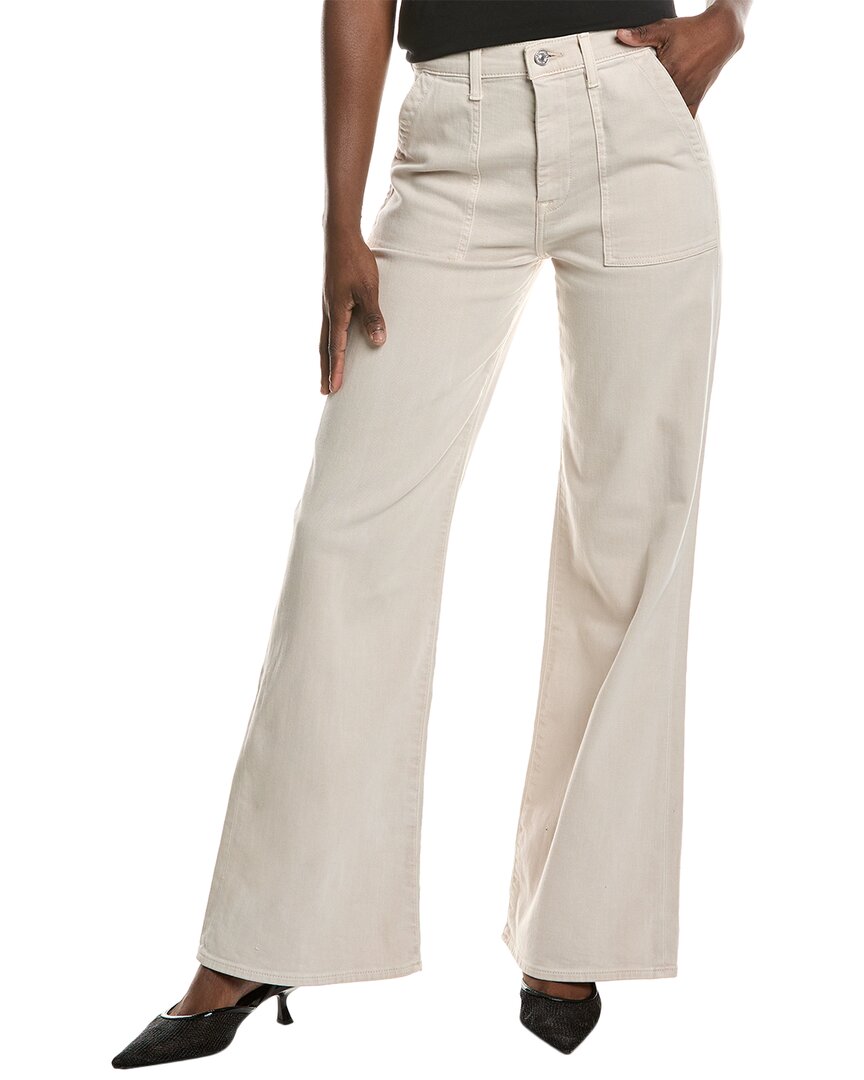 

7 For All Mankind Jo Ультра-высокие джинсы-сандалии, коричневый