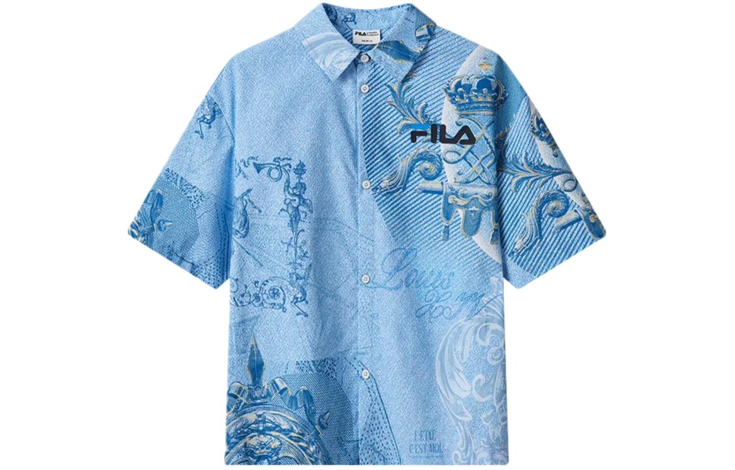 

Детская рубашка ФИЛА FILA, цвет Blue