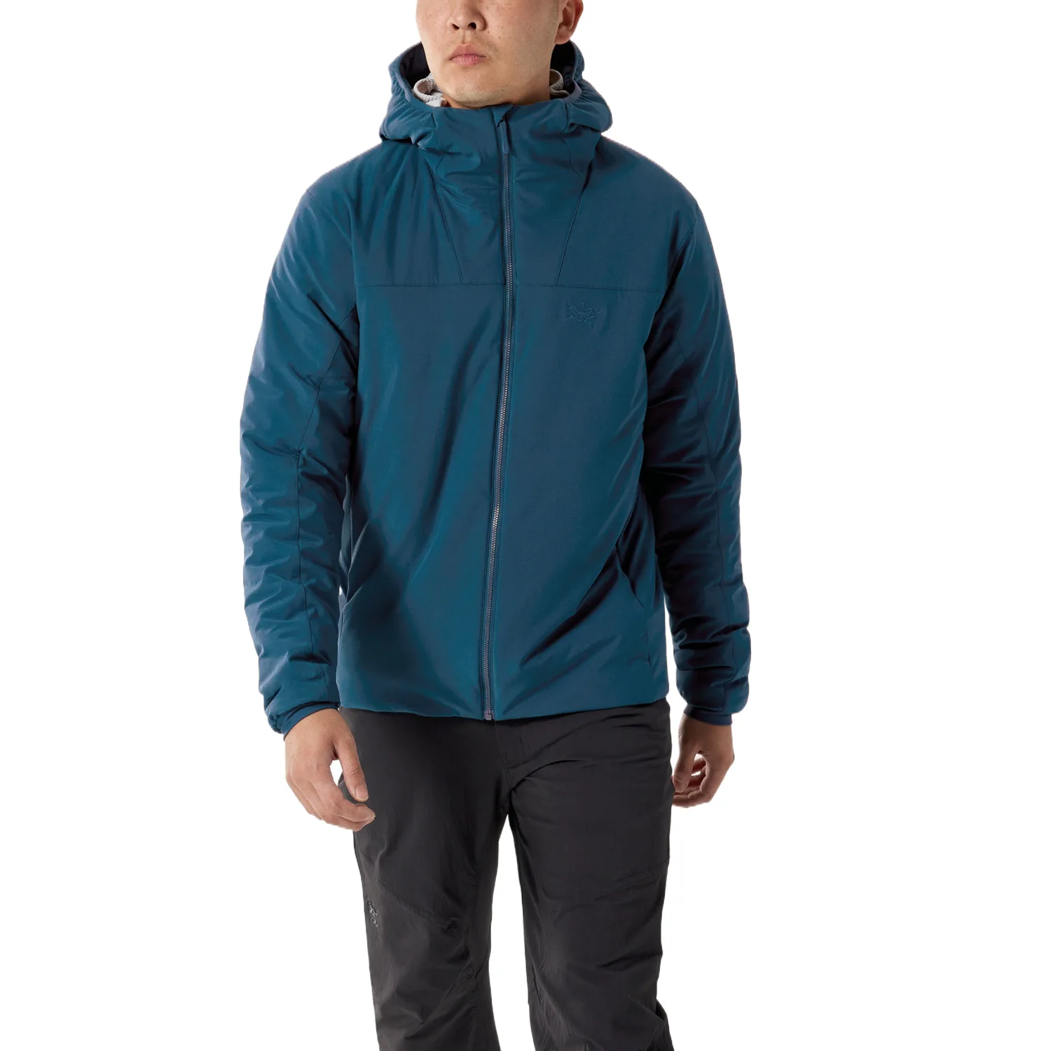 Куртка мужская с капюшоном EPSILON, мягкая облегченная Arcteryx, Nightscape