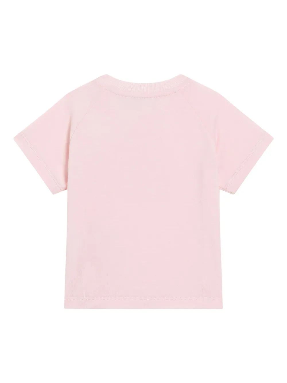 Футболка с принтом Dolce & Gabbana Kids, розовый — фото 2